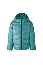 Load image into Gallery viewer, Kids Canada Goose Crofton Hoodie - Boulevard Blue