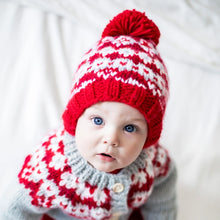 Load image into Gallery viewer, Kids Fairisle Beanie Hat