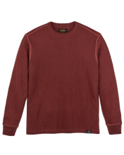 Load image into Gallery viewer, Filson Waffle Knit Thermal Crewneck - Fired Brick