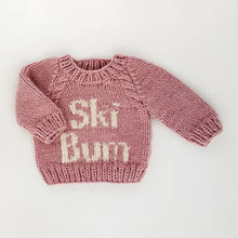 Load image into Gallery viewer, Ski Bum Crewneck Sweater Pink