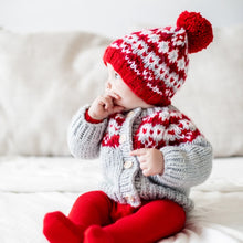 Load image into Gallery viewer, Kids Fairisle Beanie Hat
