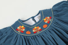 Load image into Gallery viewer, Blue Turkey Dress