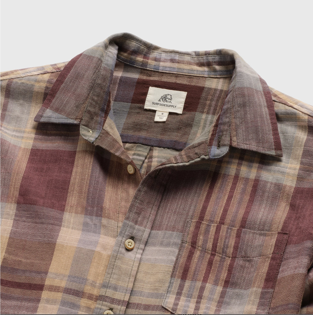 Brian Washed Twill Plaid Shirt