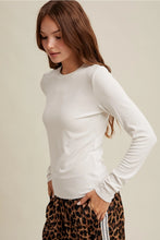 Load image into Gallery viewer, Ribbed Knit Long Sleeve

