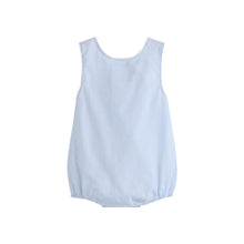 Load image into Gallery viewer, Light Blue Airplane Bubble Romper
