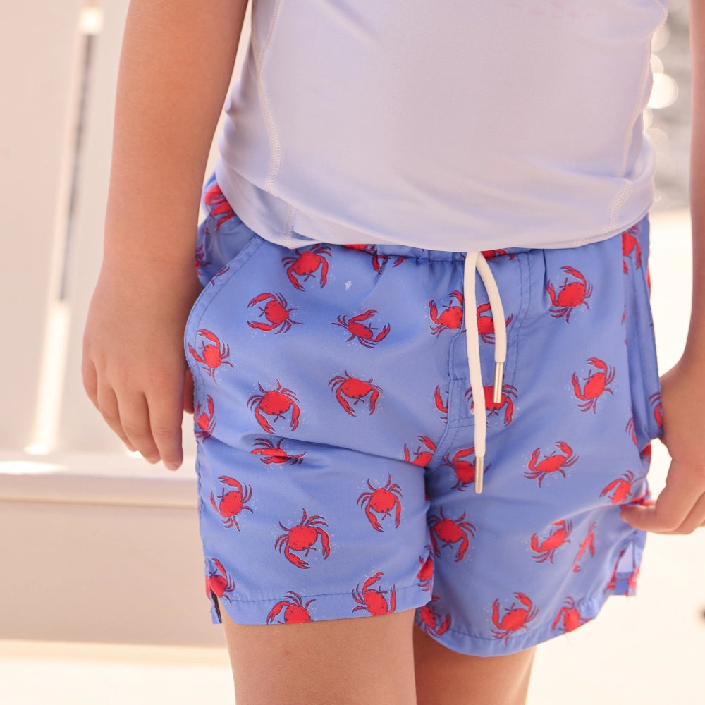 Boys Coastal Crab Swim Shorts