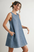 Denim Mini Dress