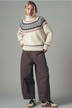 Load image into Gallery viewer, Nordic Fair Isle Knit Sweater

