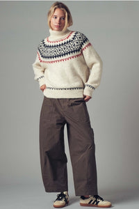 Nordic Fair Isle Knit Sweater