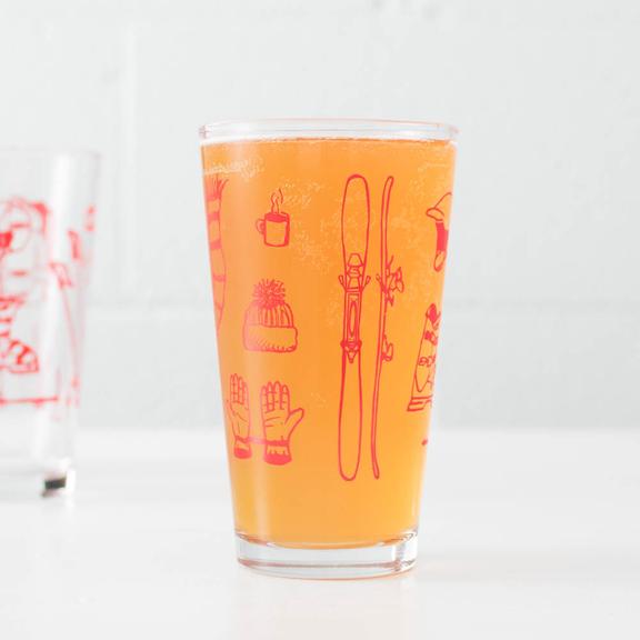 Ski Tools Pint Glass