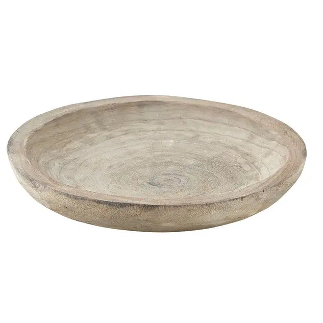 Grey Wood Bowl