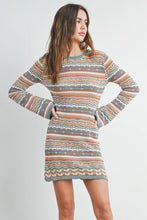 Load image into Gallery viewer, Multicolored Sweater Dress
