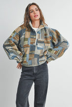 Load image into Gallery viewer, Patchwork Print Multicolor Sweatshirt
