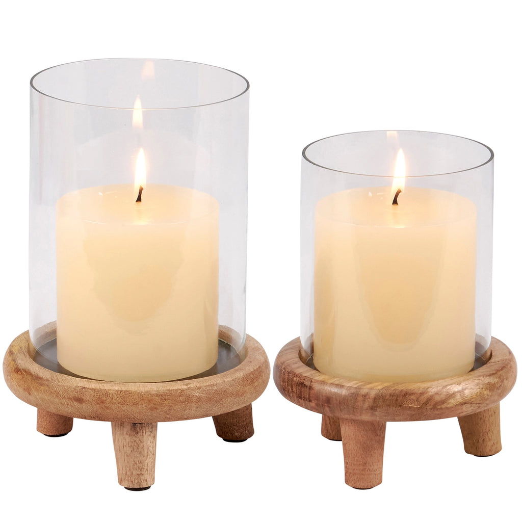 Hurricane Candle Holder Set