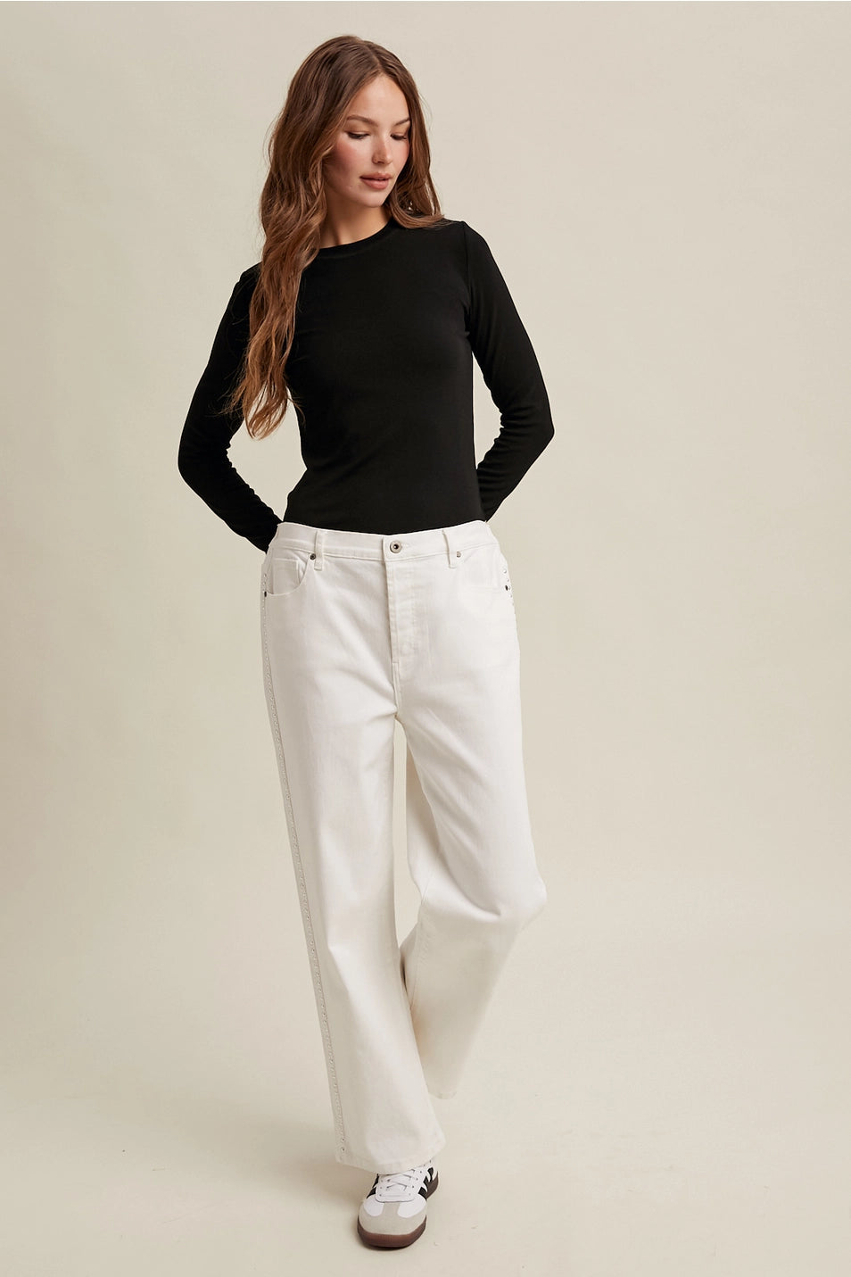 Ribbed Knit Long Sleeve