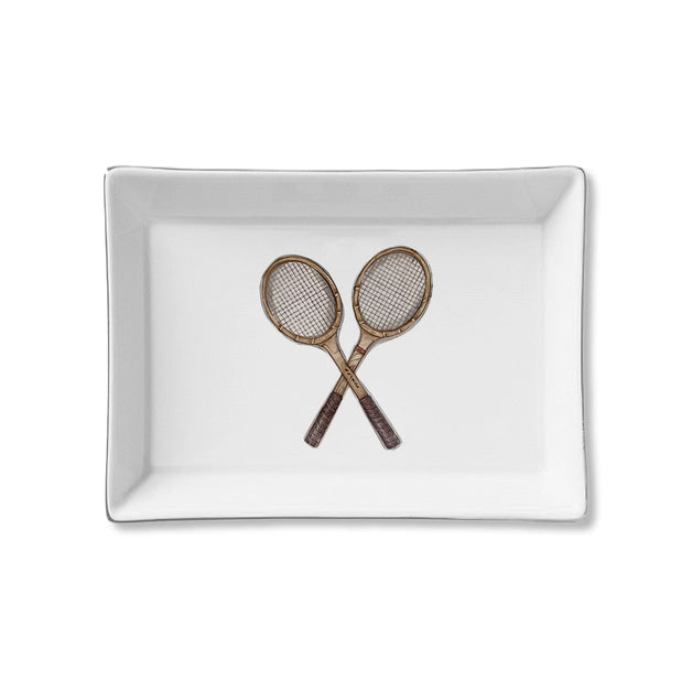 Vintage Tennis Ceramic Tray