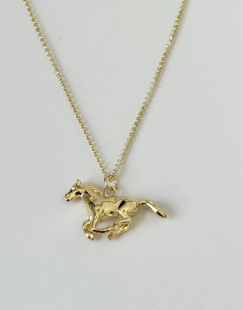 Brandy Horse Necklace