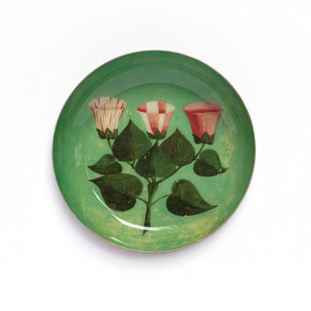 Round Enamel Tray