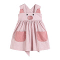 Little Piggy Sleeveless A-Line Dress
