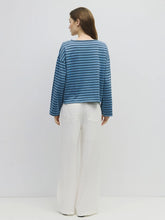 Load image into Gallery viewer, Oversized Striped Long Sleeve Top
