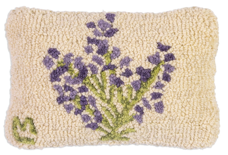 Hand Hooked Wool Pillow