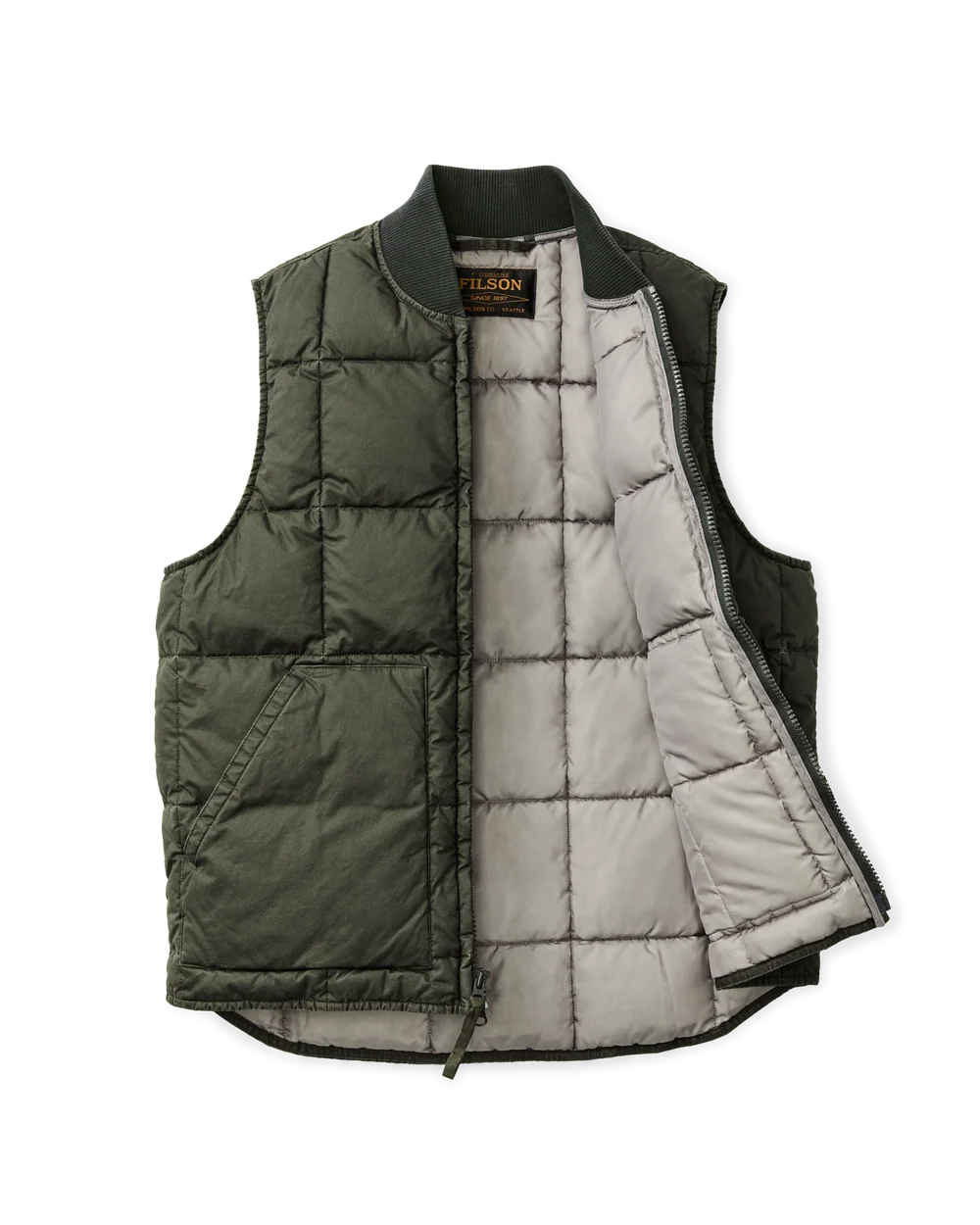 Filson Heritage Cotton Down Vest