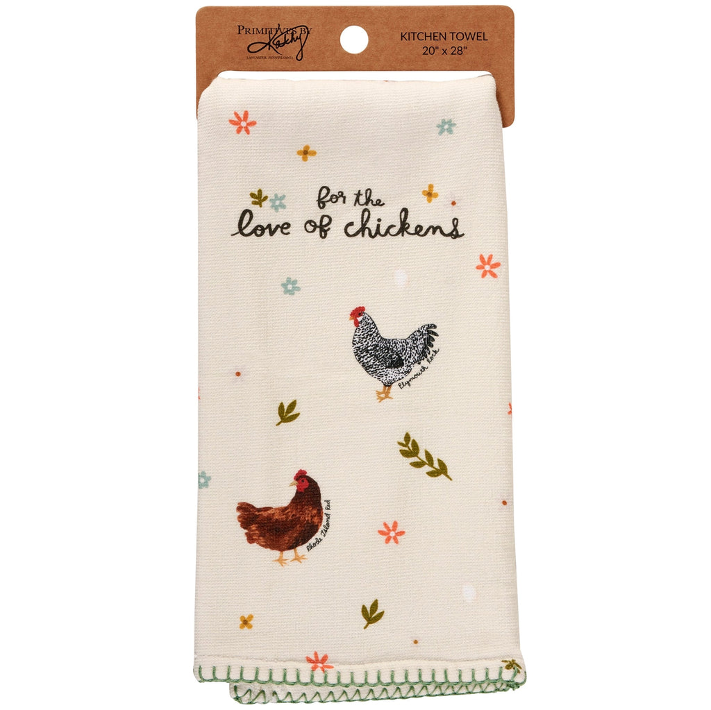 For The Love of Chickens Kitchen Towel
