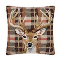 Deer Plaid Hook Pillow