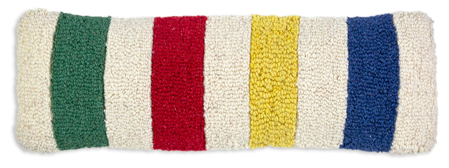 Hand Hooked Wool Pillow