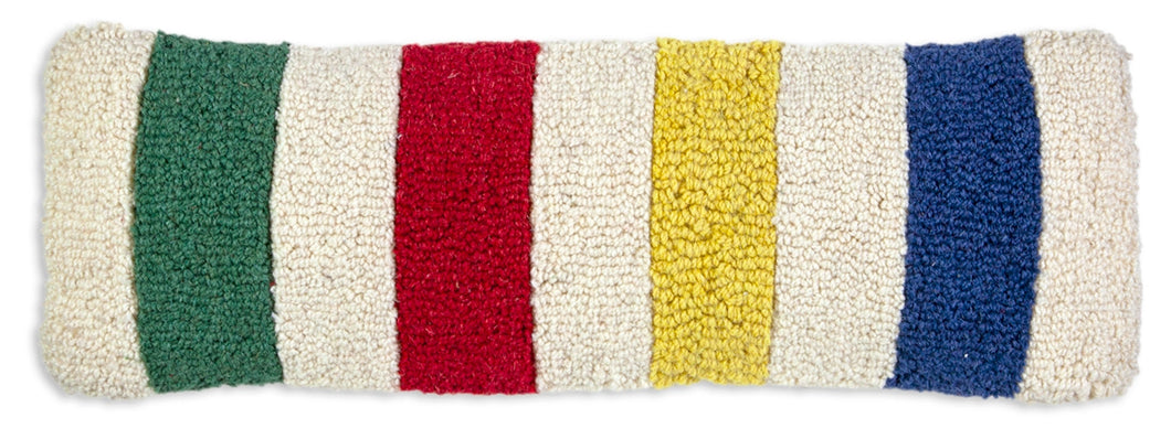 Hand Hooked Wool Pillow