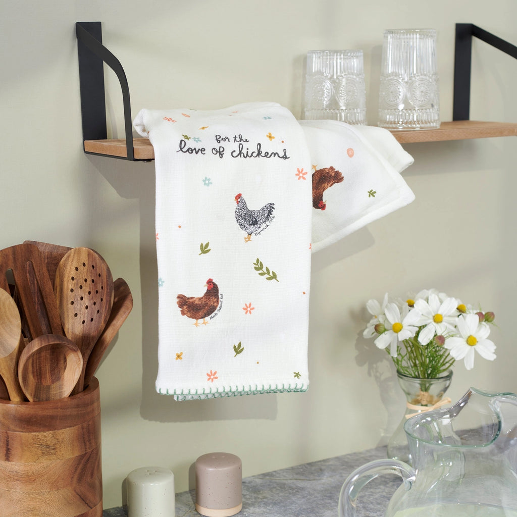 For The Love of Chickens Kitchen Towel