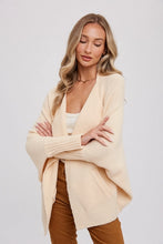 Load image into Gallery viewer, Waffle Cocoon Cardigan
