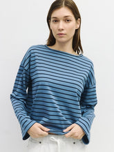 Load image into Gallery viewer, Oversized Striped Long Sleeve Top
