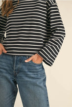 Load image into Gallery viewer, Striped Pattern Long Sleeve Top
