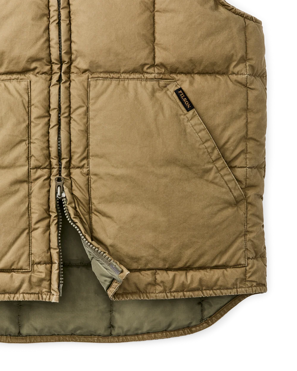 Filson Heritage Cotton Down Vest