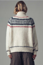 Load image into Gallery viewer, Nordic Fair Isle Knit Sweater
