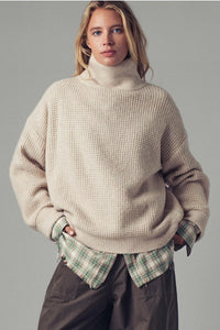 Waffle Knit Sweater