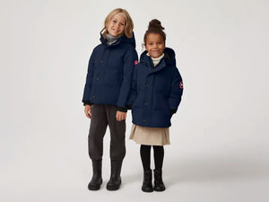 Kids Canada Goose Snowy Owl Parka