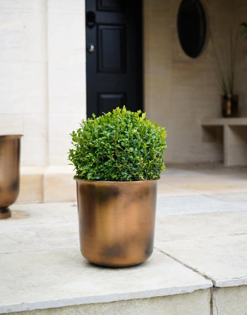 outdoor copper pots for plants Copper Hampton Planter – Trove General Store