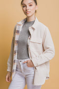 Corduroy Reversible Button Down Jacket
