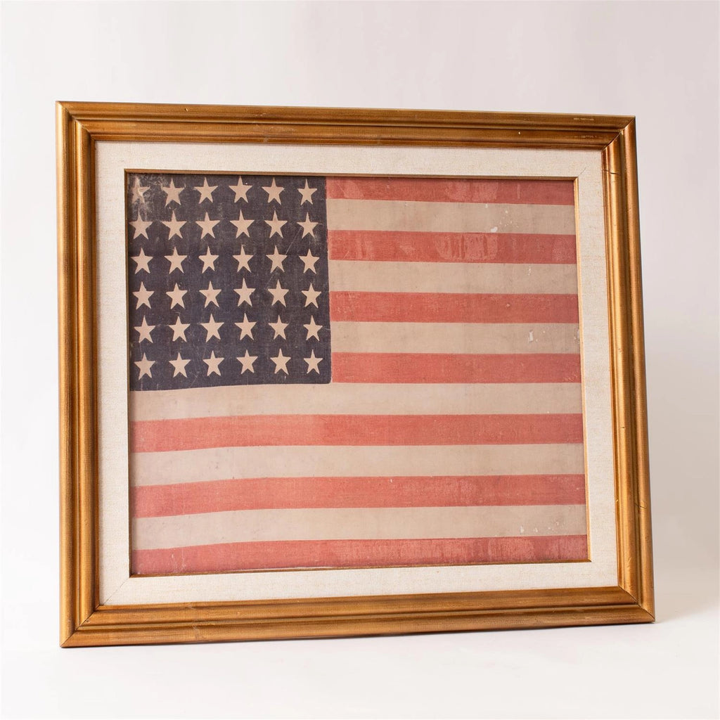 1865 American Flag Framed Print