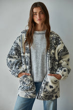 Load image into Gallery viewer, Paisley Sherpa Jacket
