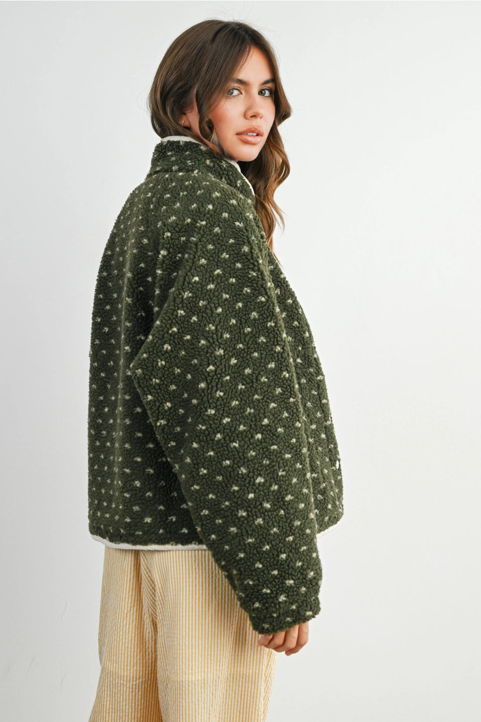 Fleece Puffer Jacket