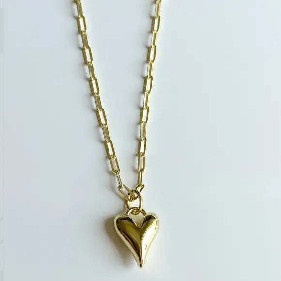 Mon Amour Heart Charm Necklace