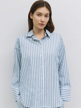 Load image into Gallery viewer, Cotton Striped Button Down Shirt
