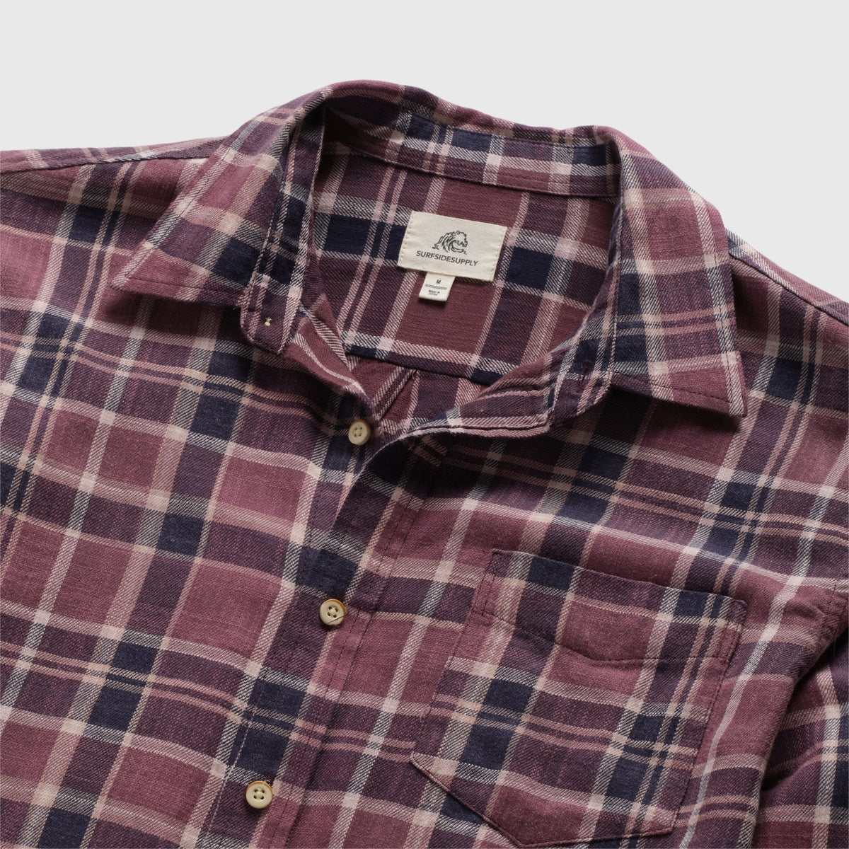 Brian Washed Twill Plaid Shirt
