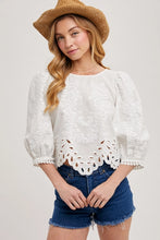 Load image into Gallery viewer, Lace Cutout Top
