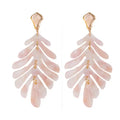 Petite Palm Drop Earrings