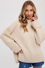 Load image into Gallery viewer, Funnel Neck Oversized Pullover
