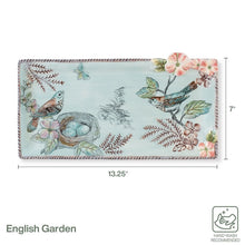 Load image into Gallery viewer, English Garden Elongated Tray
